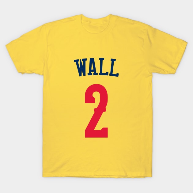 John Wall number 2 T-Shirt by Cabello's